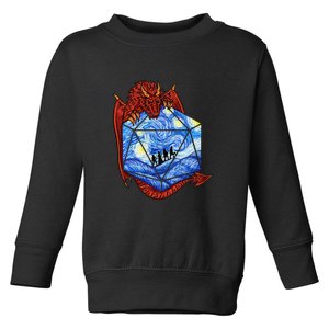 Funny Nerdy Gamer Fantasy Art Starry Night Toddler Sweatshirt