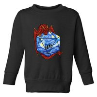 Funny Nerdy Gamer Fantasy Art Starry Night Toddler Sweatshirt