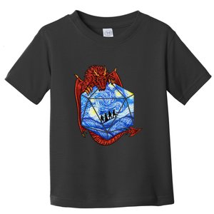 Funny Nerdy Gamer Fantasy Art Starry Night Toddler T-Shirt