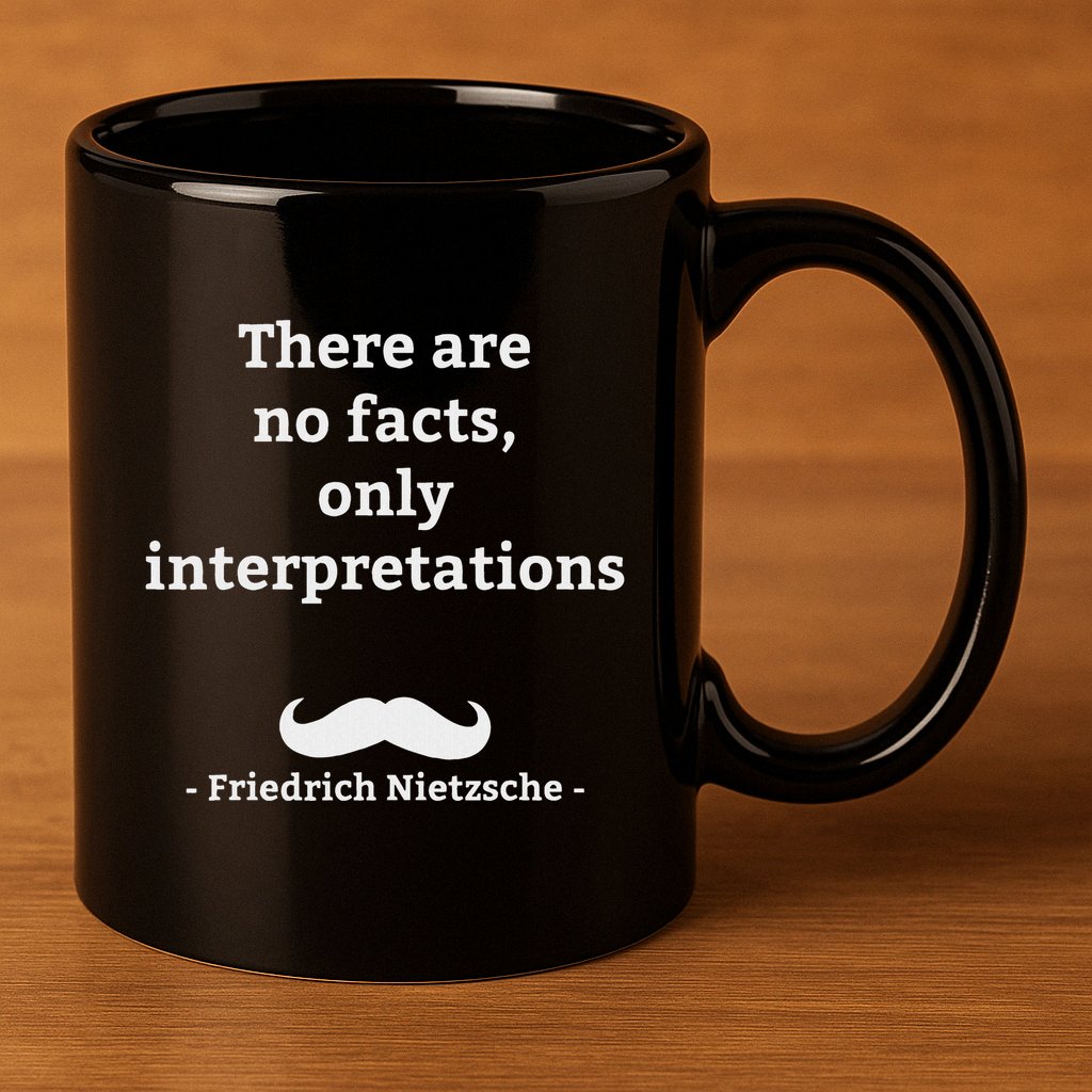 Friedrich Nietzsche German Philosopher 11oz C Handle Ceramic Mug