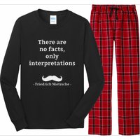 Friedrich Nietzsche German Philosopher Long Sleeve Pajama Set