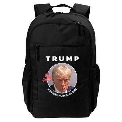 Funny Not Guilty Fulton County Jail Inmate P01135809 Mugshot Backpack