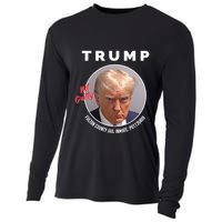 Funny Not Guilty Fulton County Jail Inmate P01135809 Mugshot Cooling Performance Long Sleeve Crew