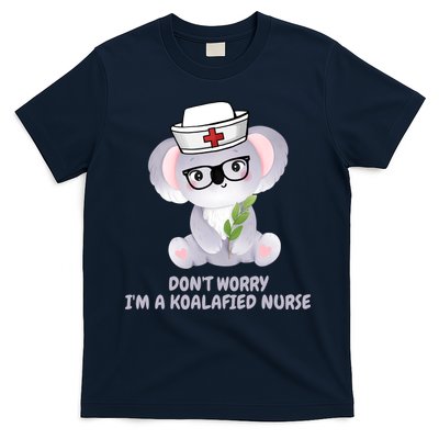 Funny Nurse Gifts, Koala Koalafied Nursing Qualified T-Shirt