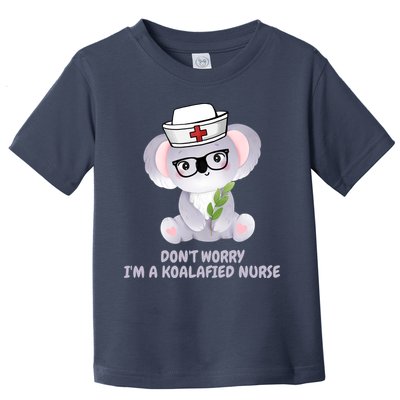Funny Nurse Gifts, Koala Koalafied Nursing Qualified Toddler T-Shirt