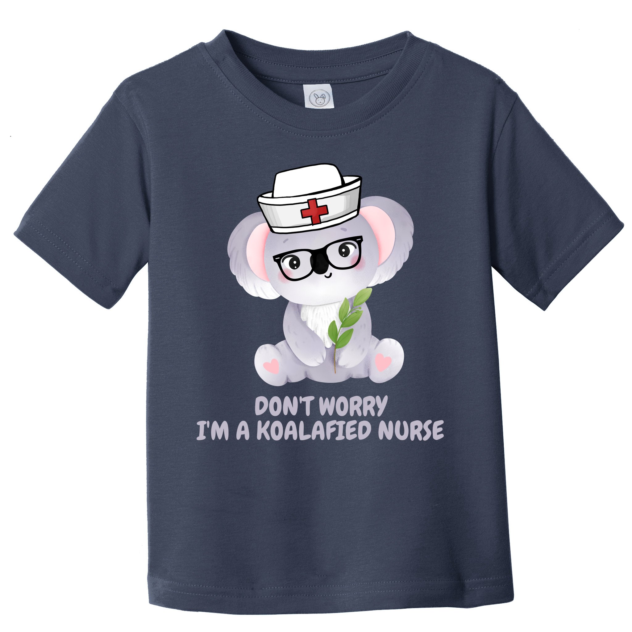 Funny Nurse Gifts, Koala Koalafied Nursing Qualified Toddler T-Shirt