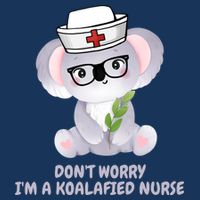 Funny Nurse Gifts, Koala Koalafied Nursing Qualified Toddler T-Shirt