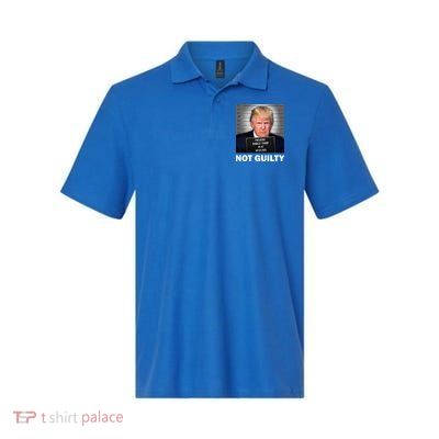 Funny Not Guilty Donald Trump Mug Shot Polo