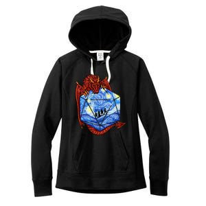 Funny Nerdy Gamer, Fantasy Art, Starry Night Women's Fleece Hoodie