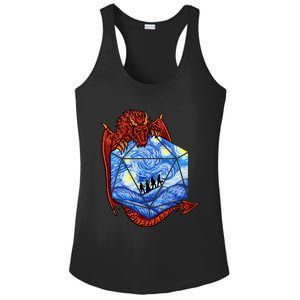 Funny Nerdy Gamer, Fantasy Art, Starry Night Ladies PosiCharge Competitor Racerback Tank