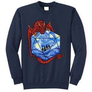 Funny Nerdy Gamer, Fantasy Art, Starry Night Sweatshirt