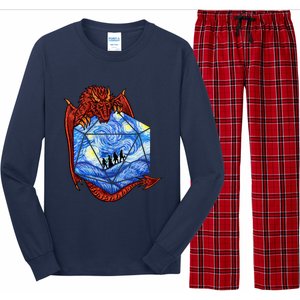 Funny Nerdy Gamer, Fantasy Art, Starry Night Long Sleeve Pajama Set