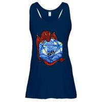 Funny Nerdy Gamer, Fantasy Art, Starry Night Ladies Essential Flowy Tank