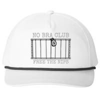 Feminist Not Guilty Free The Nips No Bra Club Snapback Five-Panel Rope Hat