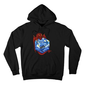 Funny Nerdy Gamer Fantasy Art Starry Night Gift Hoodie