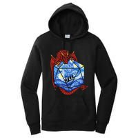 Funny Nerdy Gamer Fantasy Art Starry Night Gift Women's Pullover Hoodie