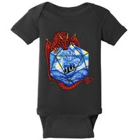 Funny Nerdy Gamer Fantasy Art Starry Night Gift Baby Bodysuit