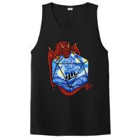 Funny Nerdy Gamer Fantasy Art Starry Night Gift PosiCharge Competitor Tank