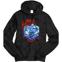 Funny Nerdy Gamer Fantasy Art Starry Night Gift Tie Dye Hoodie