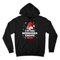 Funny Nebraska Gnome Family Matching Group Happy Christmas Hoodie