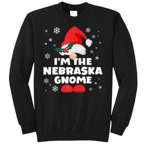 Funny Nebraska Gnome Family Matching Group Happy Christmas Sweatshirt