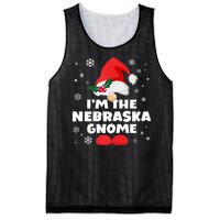 Funny Nebraska Gnome Family Matching Group Happy Christmas Mesh Reversible Basketball Jersey Tank