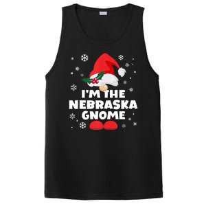 Funny Nebraska Gnome Family Matching Group Happy Christmas PosiCharge Competitor Tank