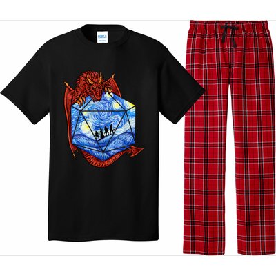 Funny Nerdy Gamer , Fantasy Art , Starry Night Pajama Set