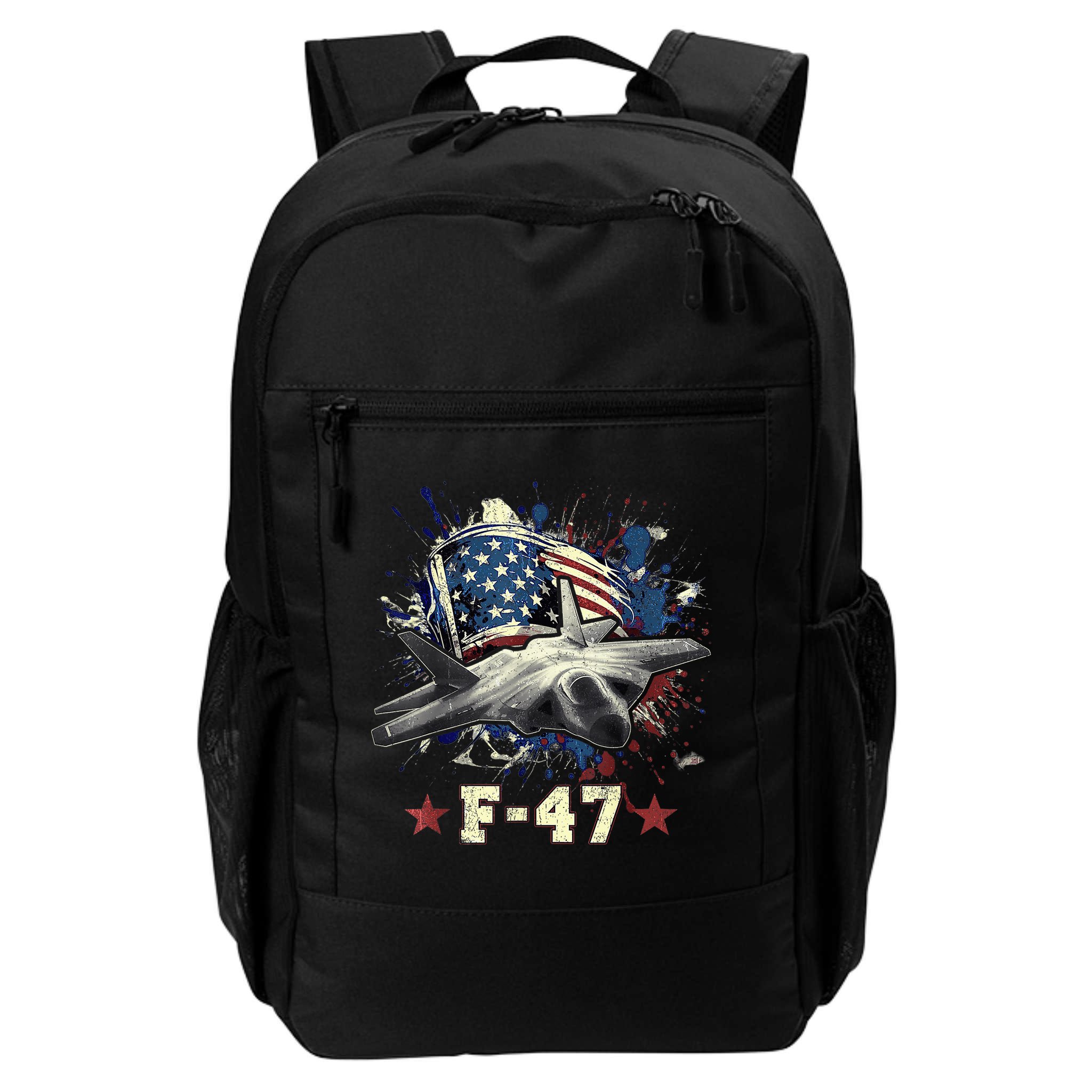 F-47 Next Generation Fighter Jet Aviation Airshow Backpack