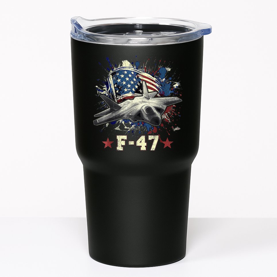 F-47 Next Generation Fighter Jet Aviation Airshow Tumbler
