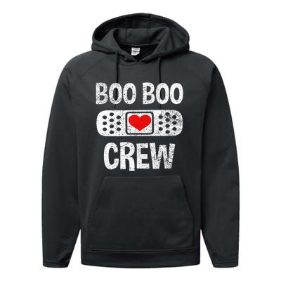 Funny Nurse Ghost Boo Crew Halloween Costume Girls Performance Fleece Hoodie