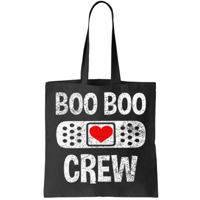 Funny Nurse Ghost Boo Crew Halloween Costume Girls Tote Bag