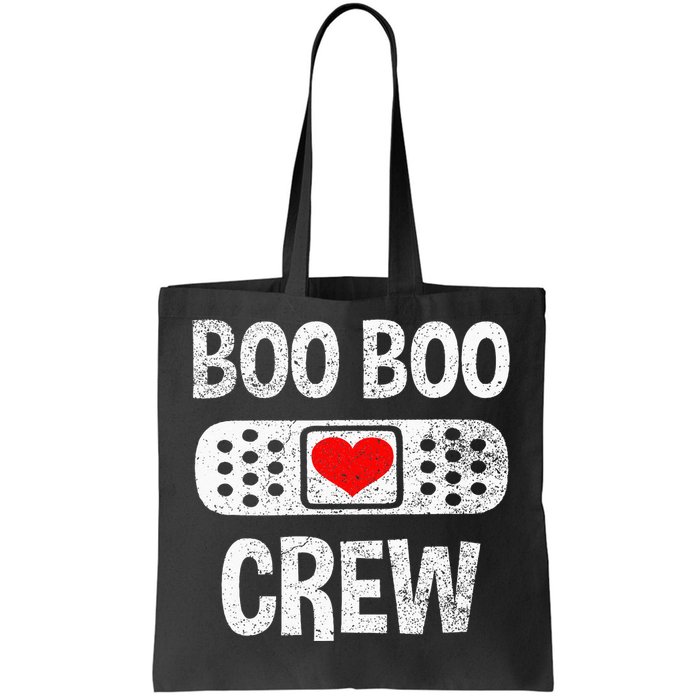 Funny Nurse Ghost Boo Crew Halloween Costume Girls Tote Bag