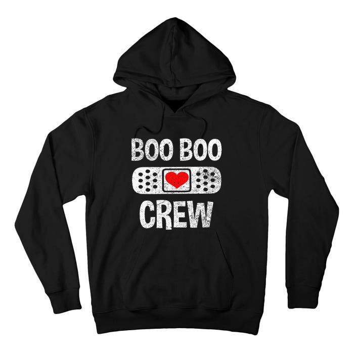 Funny Nurse Ghost Boo Crew Halloween Costume Girls Tall Hoodie