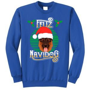 Feliz Navidog Ger Shepherd Dog Holiday Merry Christmas Gift Sweatshirt