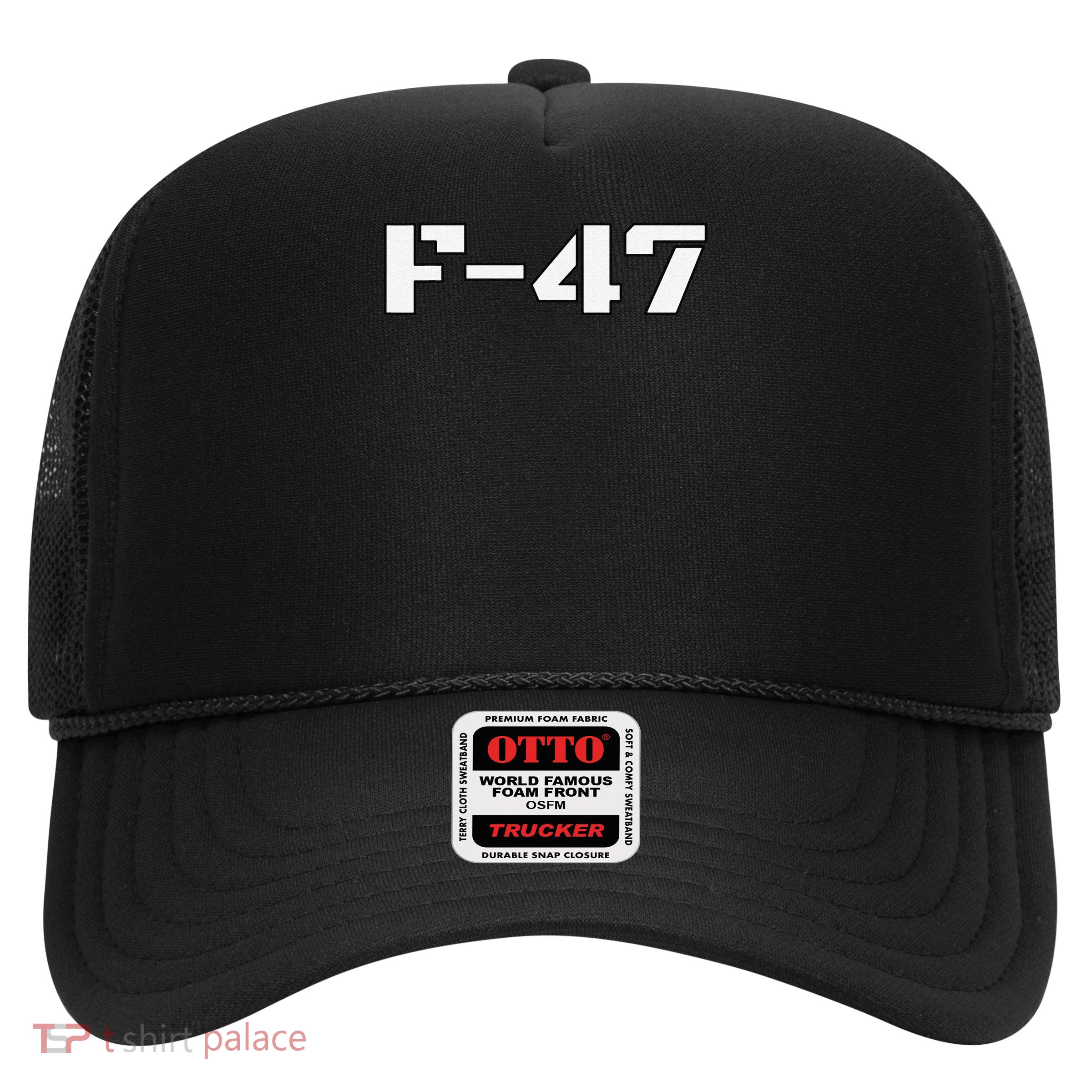 F-47 Next Generation Fighter Jet Aviation Airshow Trucker Hat