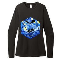 Funny Nerdy Gamer Fantasy Art Starry Night Womens CVC Long Sleeve Shirt