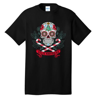 Feliz Navidad Holiday Season Christmas Xmas Mexican Tall T-Shirt