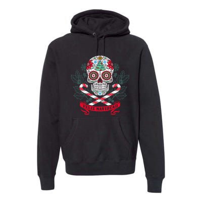 Feliz Navidad Holiday Season Christmas Xmas Mexican Premium Hoodie