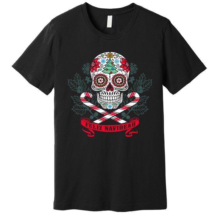 Feliz Navidad Holiday Season Christmas Xmas Mexican Premium T-Shirt