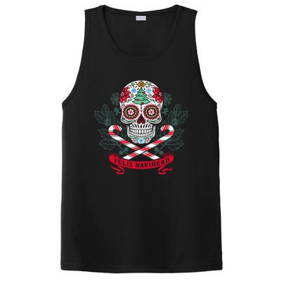 Feliz Navidad Holiday Season Christmas Xmas Mexican PosiCharge Competitor Tank