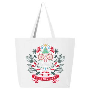 Feliz Navidad Holiday Season Christmas Xmas Mexican 25L Jumbo Tote