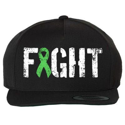 Fight Non Hodgkins Lymphoma Gift Military Style Awareness Great Gift Wool Snapback Cap