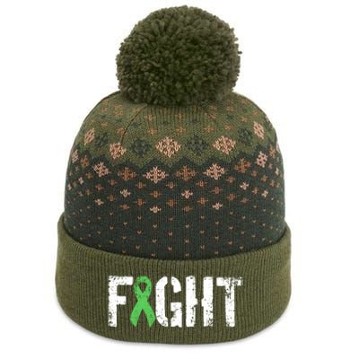 Fight Non Hodgkins Lymphoma Gift Military Style Awareness Great Gift The Baniff Cuffed Pom Beanie