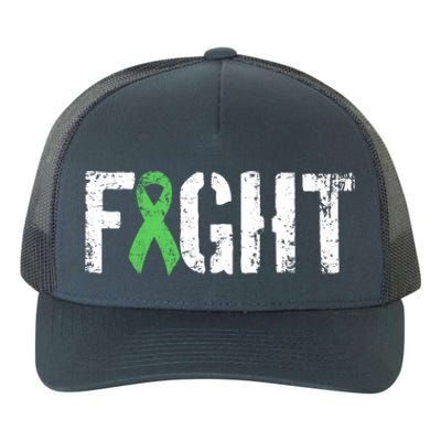 Fight Non Hodgkins Lymphoma Gift Military Style Awareness Great Gift Yupoong Adult 5-Panel Trucker Hat