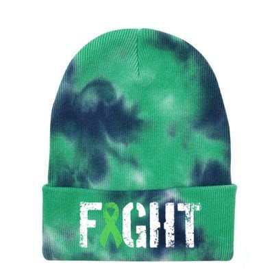 Fight Non Hodgkins Lymphoma Gift Military Style Awareness Great Gift Tie Dye 12in Knit Beanie