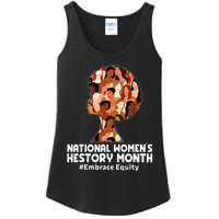 Feminist National History Month 2024 Embrace Equity Ladies Essential Tank