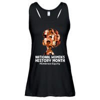 Feminist National History Month 2024 Embrace Equity Ladies Essential Flowy Tank