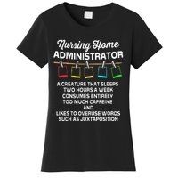 Funny Nursing Home Administrator Women's T-Shirt