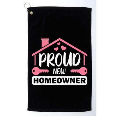 Funny New Homeowner Art  Housewarming Buyers Owners Golf Towel